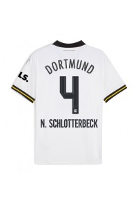 Borussia Dortmund Nico Schlotterbeck #4 Fotballdrakt Tredje Klær 2024-25 Korte ermer